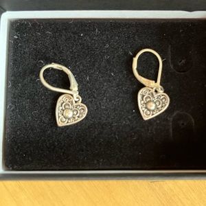 Heart baby hoops with detail